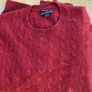 Mens 100% cashmere sweater